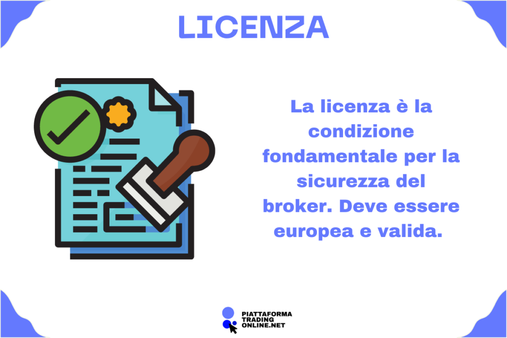 Licenza europea trading - infografica