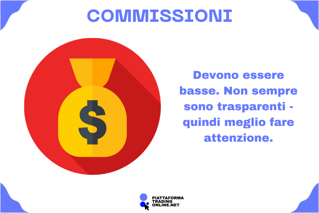 Commissioni piattaforme - infografica